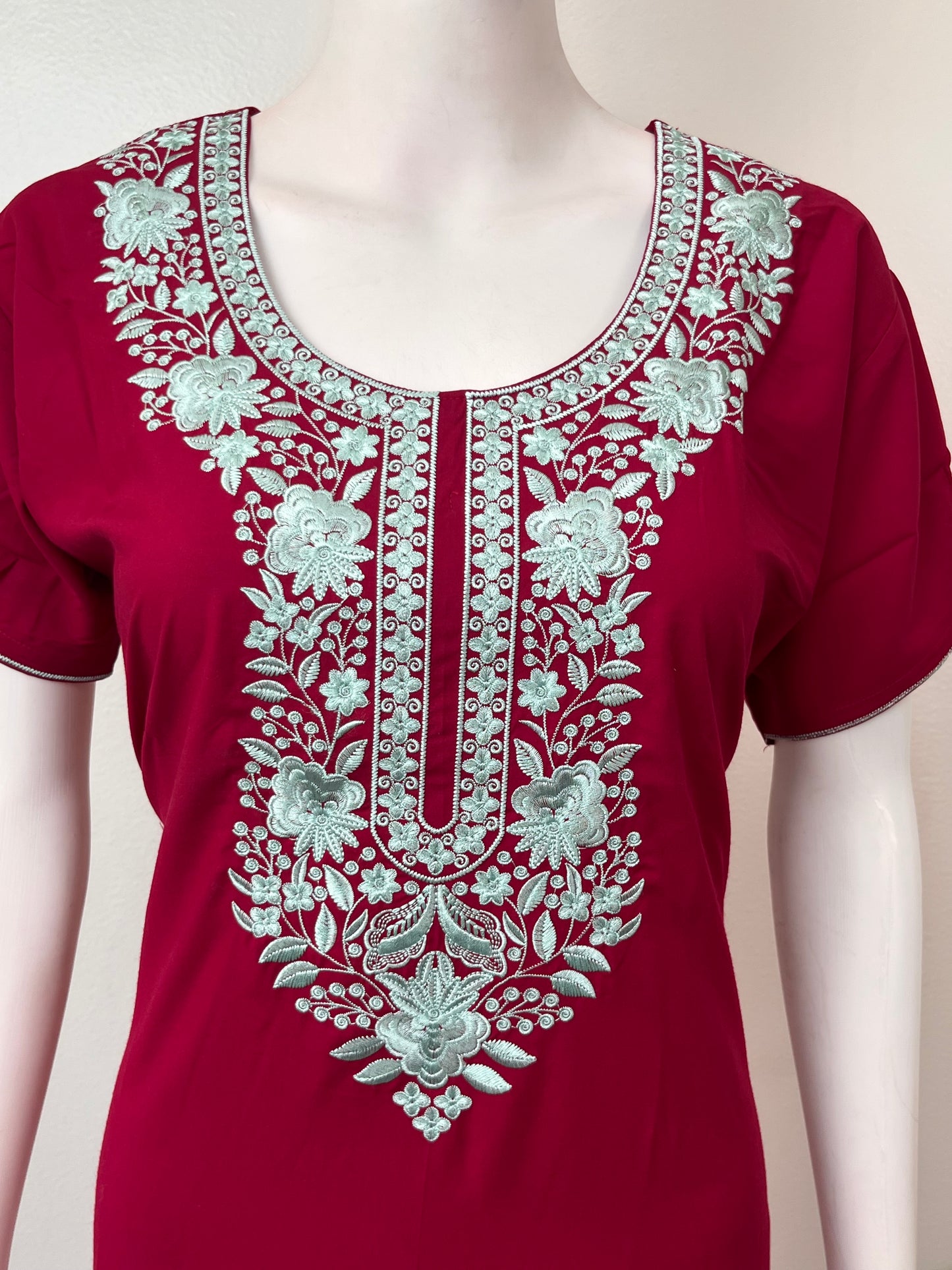 Red Soft and Stylish Bizzylizzy Nighty