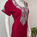 Red Soft and Stylish Bizzylizzy Nighty