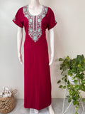Red Soft and Stylish Bizzylizzy Nighty