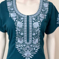 Blue Elegant Comfort Bizzylizzy Nighty