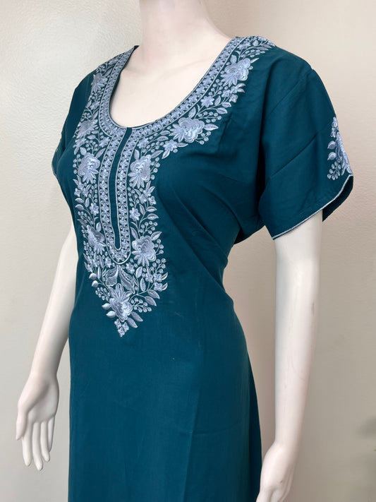 Blue Elegant Comfort Bizzylizzy Nighty