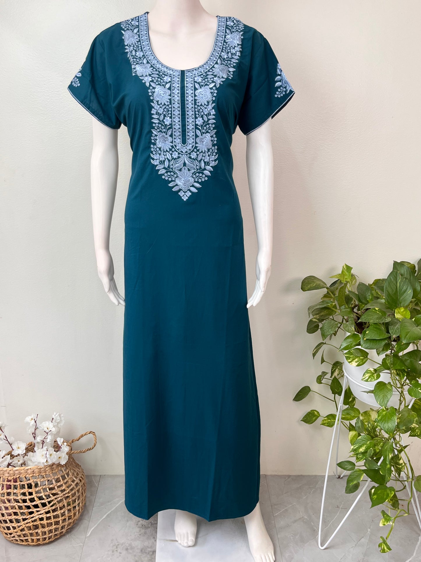 Blue Elegant Comfort Bizzylizzy Nighty