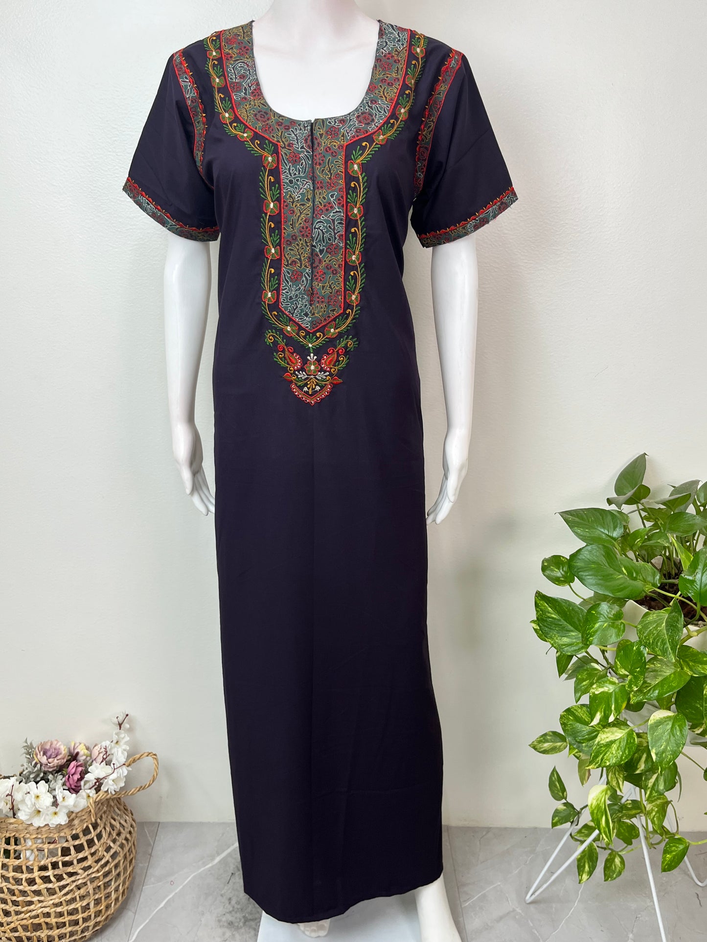 Purple Elegant Comfort Bizzlizzy Nighty