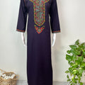 Purple Delicate Embroidery Bizzylizzy Nightgown