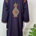 Purple Delicate Embroidery Bizzylizzy Nightgown