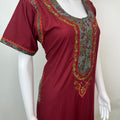 Maroon Classic Charm Bizzlizzy Nighty