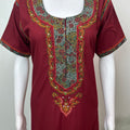 Maroon Classic Charm Bizzlizzy Nighty