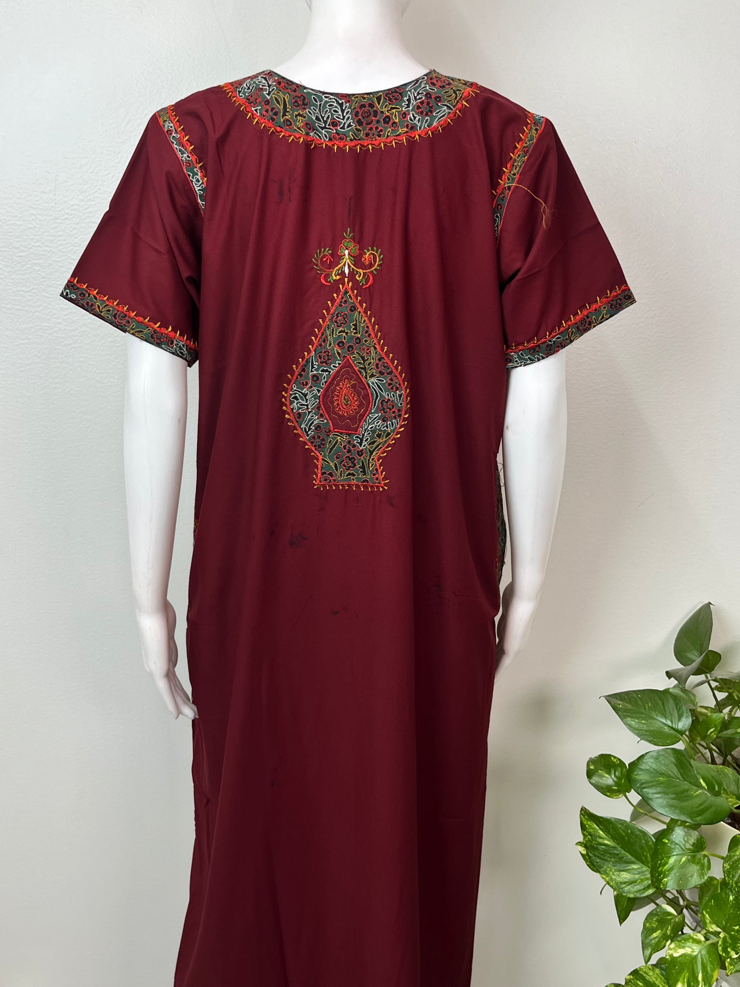 Maroon Classic Charm Bizzlizzy Nighty