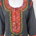 Black Premium Bizzylizzy Embroidered Nightgown