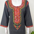 Black Premium Bizzylizzy Embroidered Nightgown