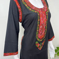 Black Premium Bizzylizzy Embroidered Nightgown