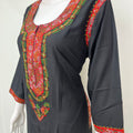 Black Premium Bizzylizzy Embroidered Nightgown