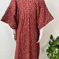 Maroon Bizzylizzy Fabric Women's Nighty