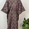 Brown Printed Bizzylizzy Nightgown