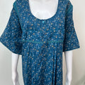 Navy Blue Pleated Bizzylizzy Nighty