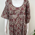 Brown Printed Bizzylizzy Nightgown