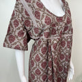 Brown Printed Bizzylizzy Nightgown