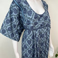 Blue Pleated Style Bizzylizzy Fabric Nightgown