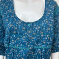 Navy Blue Pleated Bizzylizzy Nighty