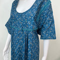 Navy Blue Pleated Bizzylizzy Nighty