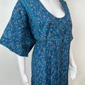 Navy Blue Pleated Bizzylizzy Nighty