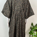 Gray Floral Printed Bizzylizzy Nightgown