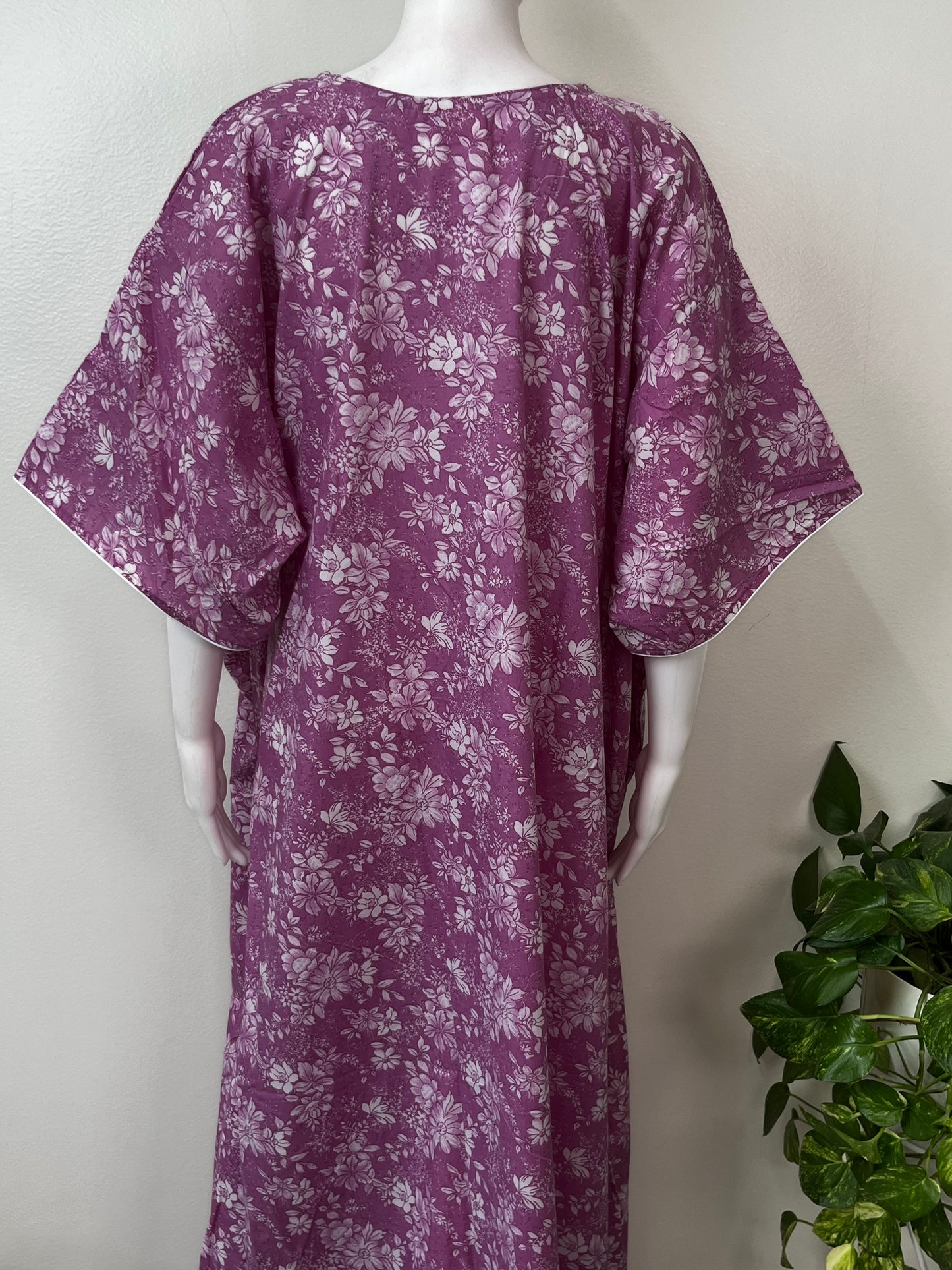 Purple Embroidered Bizzylizzy Nighty