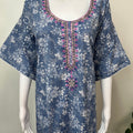 Blue Breathable Elegance Bizzylizzy Nighty