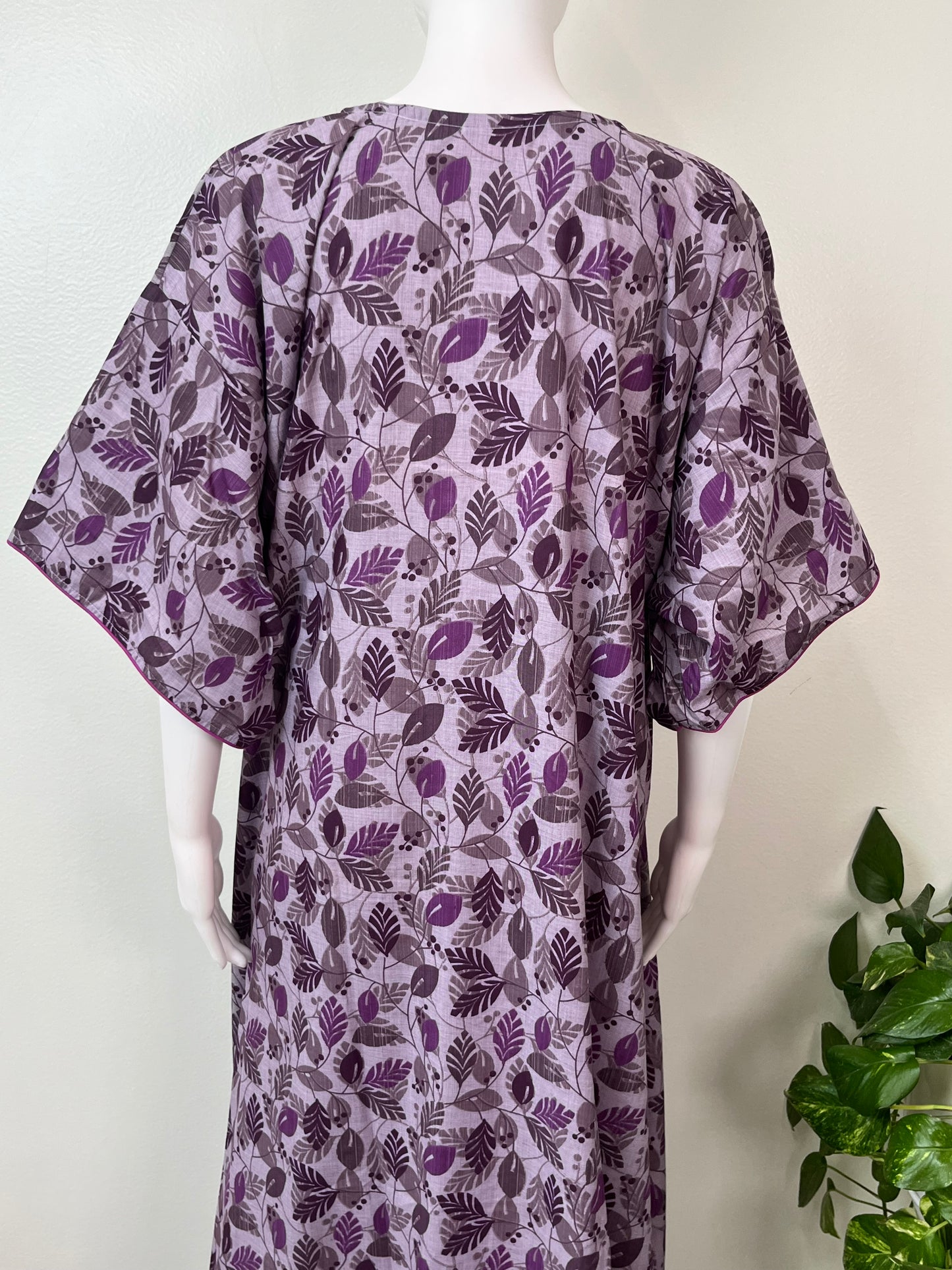 Purple Timeless Embroidered Bizzylizzy Nightgown