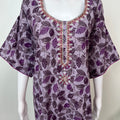 Purple Timeless Embroidered Bizzylizzy Nightgown