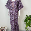 Purple Timeless Embroidered Bizzylizzy Nightgown