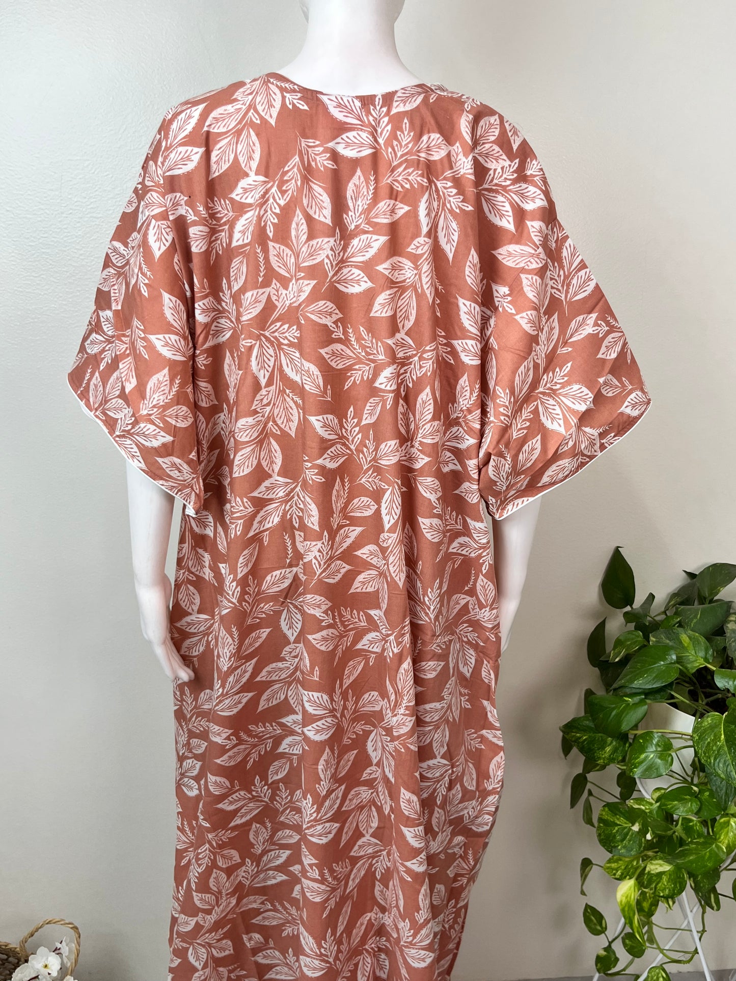 Orange Elegant Comfort Bizzylizzy Nighty