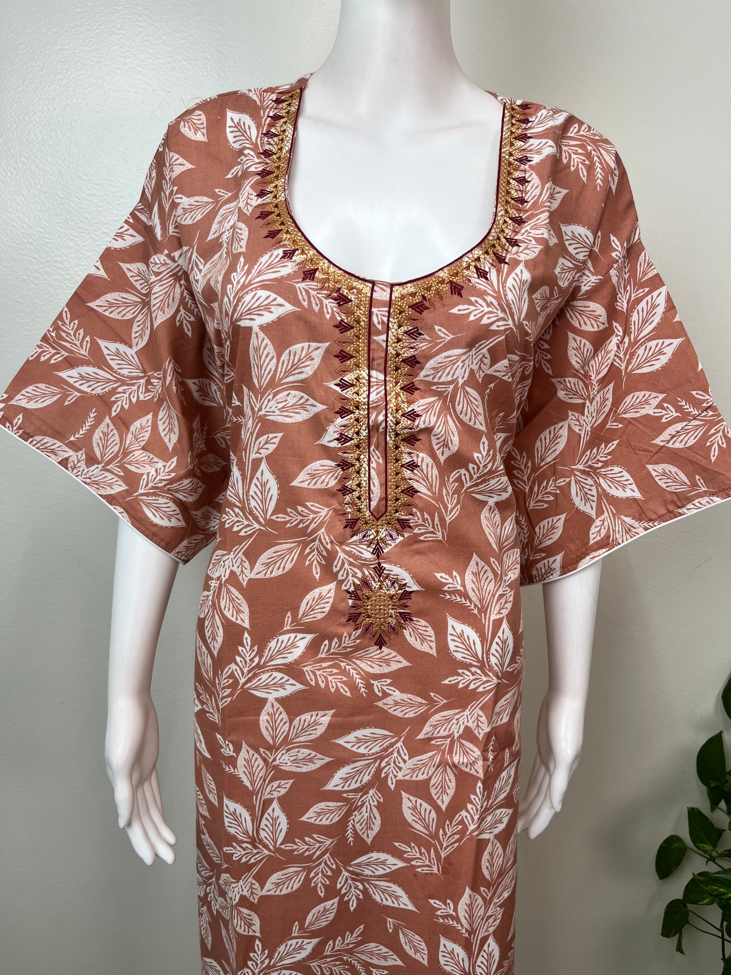 Orange Elegant Comfort Bizzylizzy Nighty