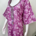 Purple Embroidered Bizzylizzy Nighty
