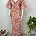 Orange Elegant Comfort Bizzylizzy Nighty