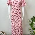 Pink Soft & Breathable Rayon Fabric Nightgown