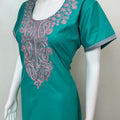 Teal Green Elegant Comfort Spun Nightgown