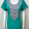Teal Green Elegant Comfort Spun Nightgown