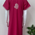 Hot Pink Delicate Embroidery Bizzy Lizzy Nighty