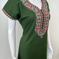 Bottle Green Elegant Comfort Spun Nighty