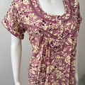 Blush Pink Rayon Fabric Nighty Silky Texture