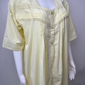 2-Piece Yellow Pure Cotton Nightgown Set
