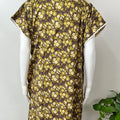 2-Piece Olive Green Cotton Nightgown Set