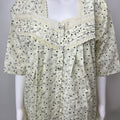 2-Piece Pure Cotton Women's Nightgown Set
