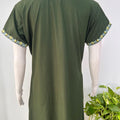Green Delicate Embroidery Bizzlizzy Nightgown